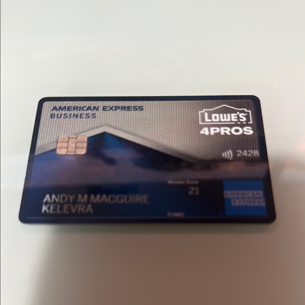 American Express Business Lowe’s 4Pros